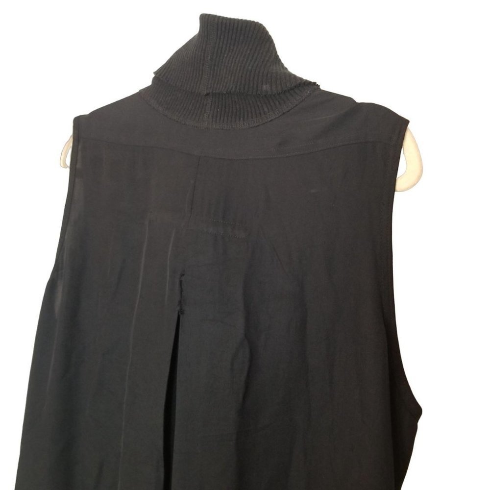 Standard James Perse Womens 4 Black Sleeveless Rib - Picture 8 of 9